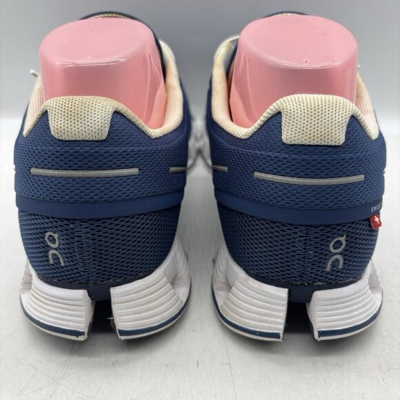 On Cloud 5 Blue Running Shoes Sneakers Women’s Size 10 Fitness Gym Walking - Picture 8 of 13